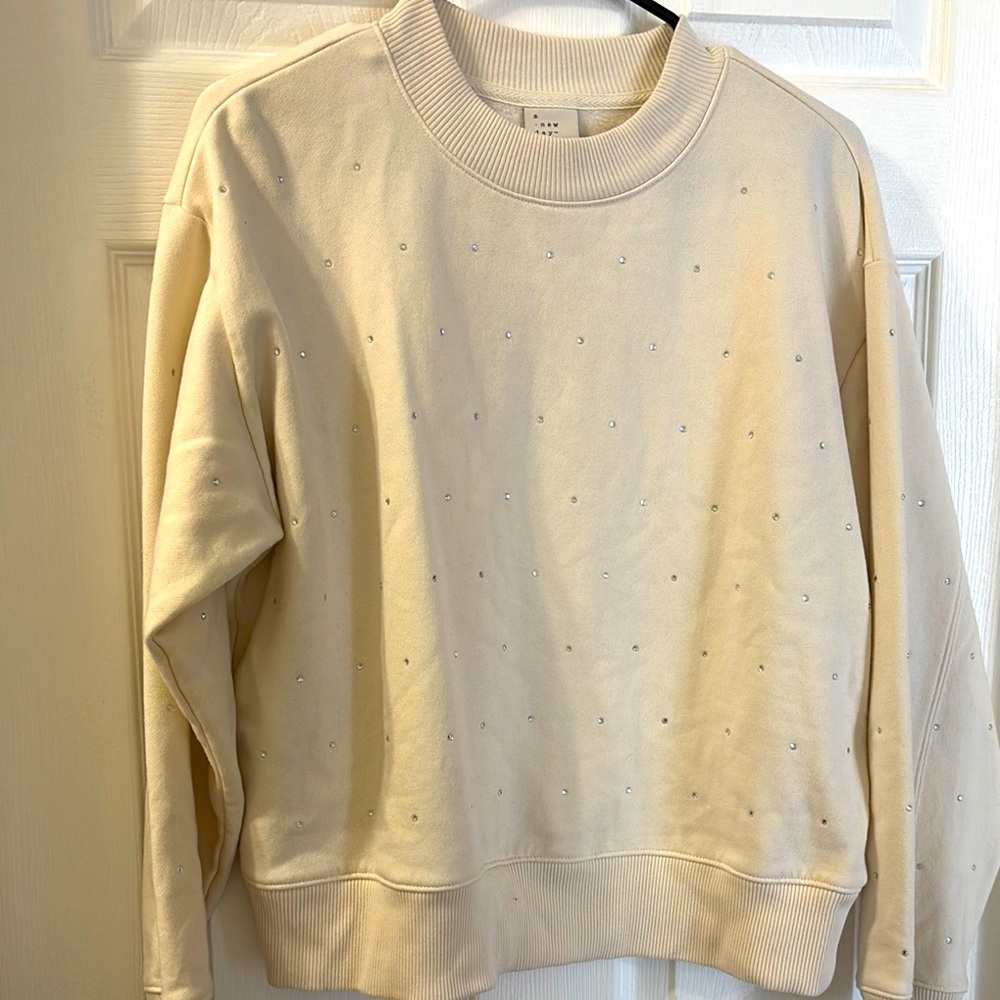 Bedazzled Crew Neck